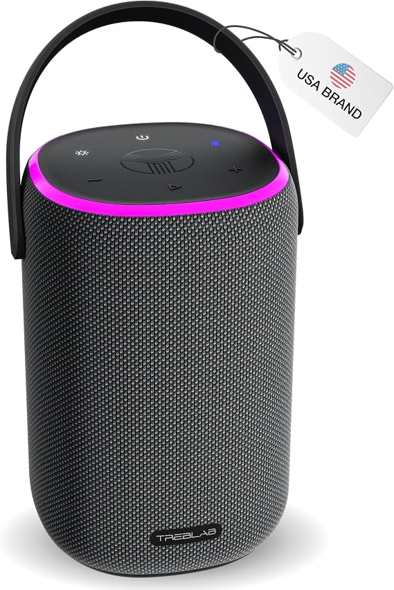 TREBLAB HD-Energy Pro Portable Outdoor Bluetooth Speaker, 18H Playtime IPX6