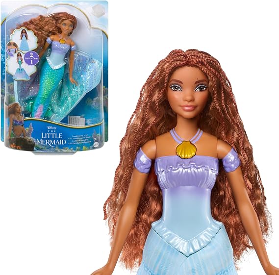 Disney Prenses Kıyafet Değiştiren Ariel, 3 yaş ve üzeri, HLX13