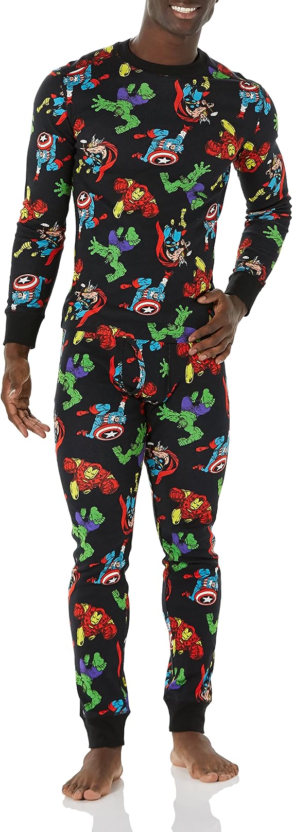 Amazon Essentials Men's Tight Fit Pyjama Sets