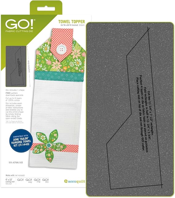 Accuquilt 55641 GO! Towel Topper Die