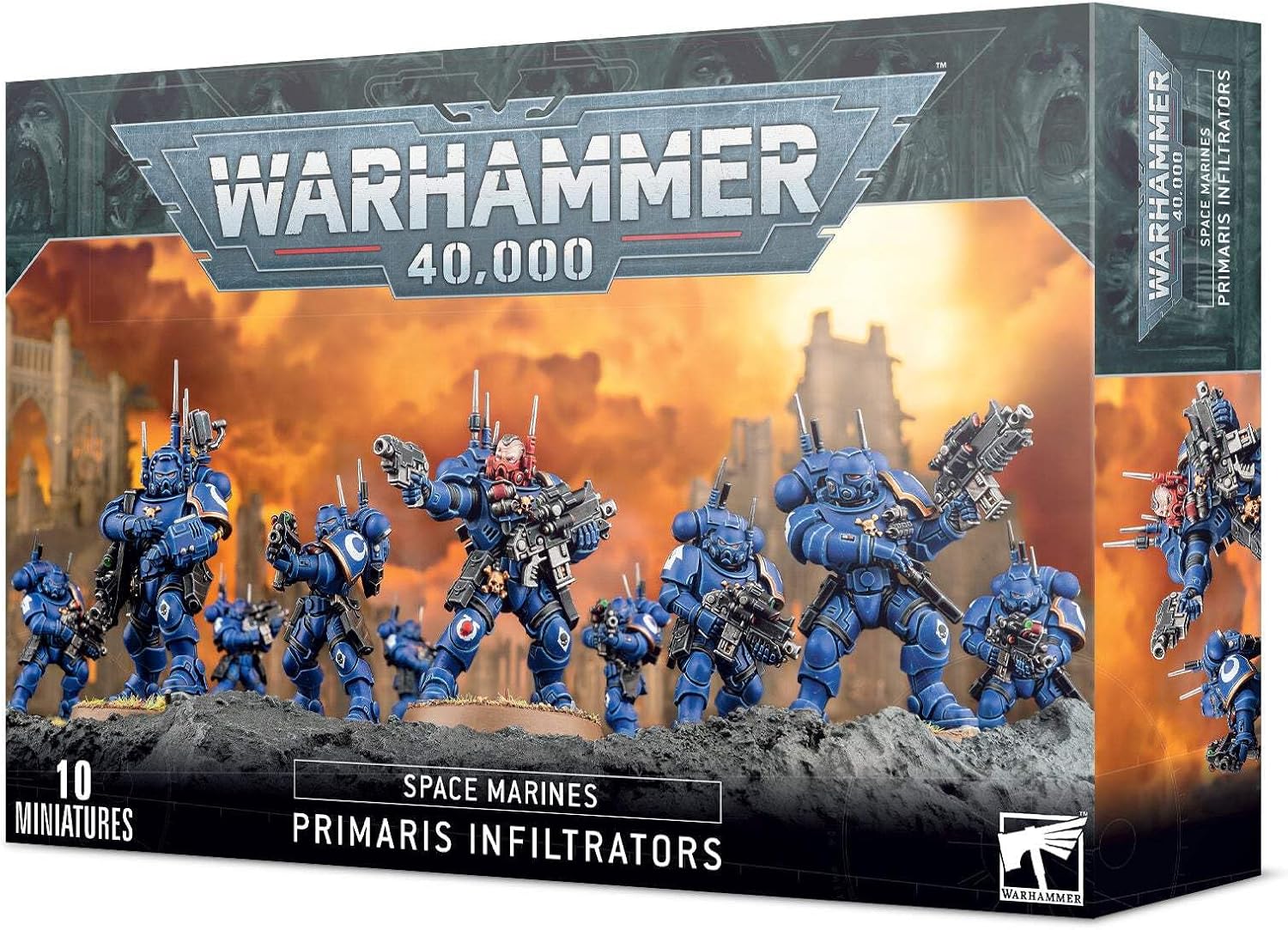 Warhammer 40k Space Marine Corps Primary Inspector Boxed