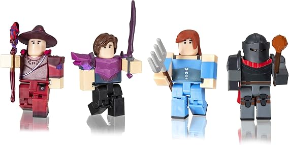 Roblox Celebrity Collection - Vesteria: Dark Forest 4 Figure Pack Exclusive Virtual Item