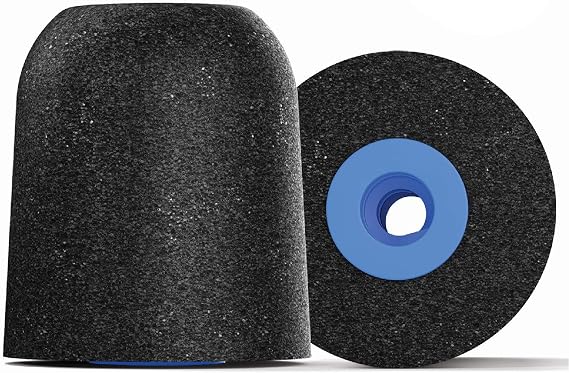 Comply Memory Foam Replacement Ear Tips for Shure Earphones, Black, Large