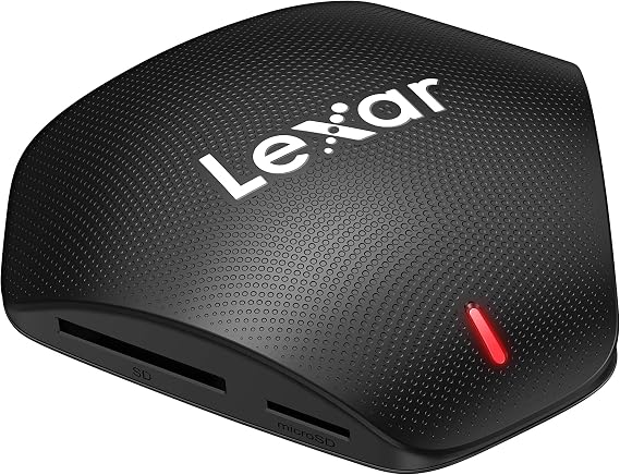 Lexar Çoklu Kart 3'ü 1 arada USB 3.1 Okuyucu, SD/Micro SD Kart için 312 MB/sn'ye kadar, CompactFlash Kart için 160 MB/sn, USB 3.0/2.0 için, USB Tip-C'den USB Tip-A'ya kadar içerir kablo(LRW500URBAMZN)
