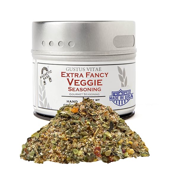 Gustus Vitae | Extra Fancy Veggie Seasoning | Gourmet Spice & Herb Blend