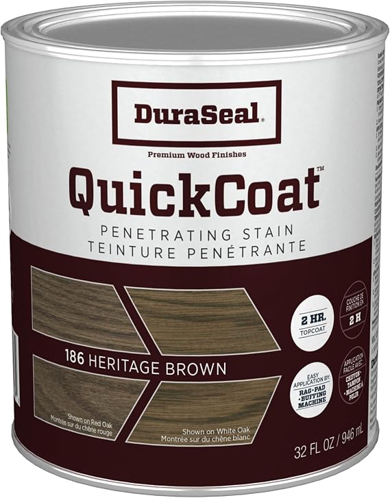 Dura Seal Quick Coat -Heritage Brown 186- Quart