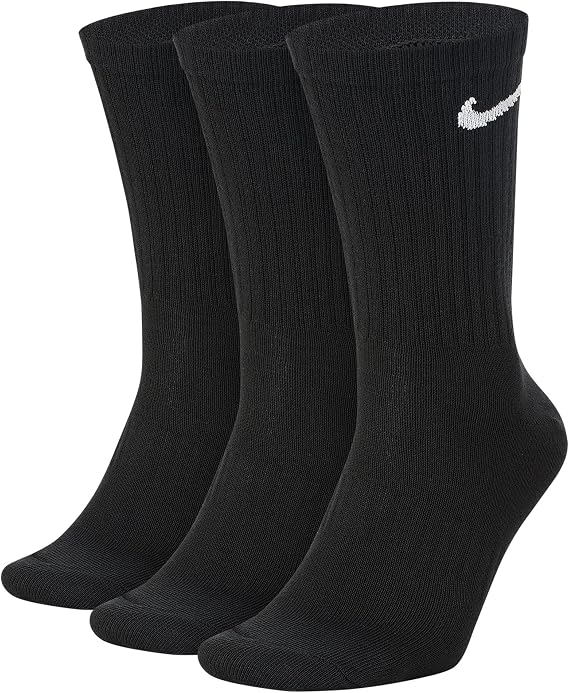 NIKE Unisex U Nk Everyday Csh Crw 3pr 132 Socks