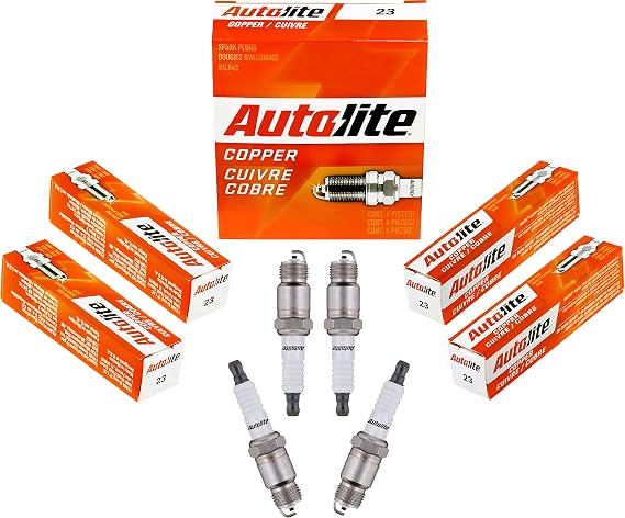 Autolite 23 Copper Resistor Automotive Replacement Spark Plug (1 Pack)