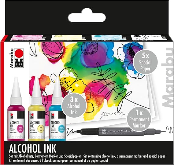 Marabu Alcohol Ink, Multi, One Size