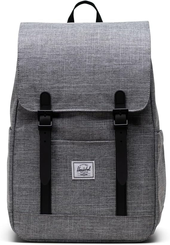 Herschel Retreat Backpack, Raven Crosshatch, Small - 17L
