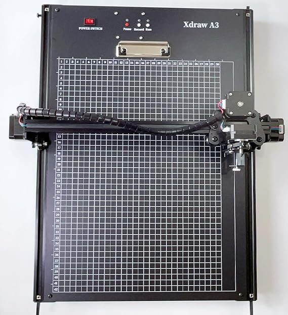 A3 Pen Plotter, xDraw A3 Signature Drawing Writing Robot, XYZ Pen Plotter with Offline Function, Enlarged Base Plate 15 x 17''