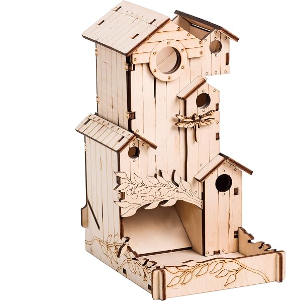TowerRex Dice Tower, Portable Dice Holder for Board Games, Accessories Upgrade