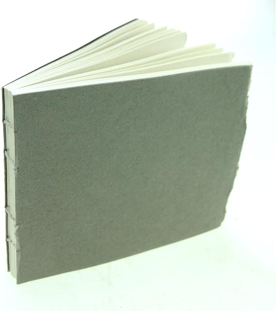 Khadi Handmade Bound Sketchbook 210gsm : Rough :13x16cm : 32 Pages