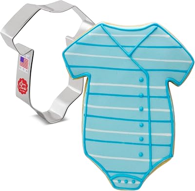 Ann Clark Cookie Cutters Baby Onesie Cookie Cutter 4.25 Made in USA