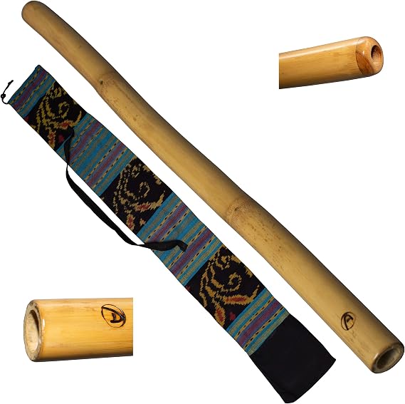DIDGERIDOO: Bamboo PRO-series 120cm - including didgeridoobag. Didgeridoo for beginner.