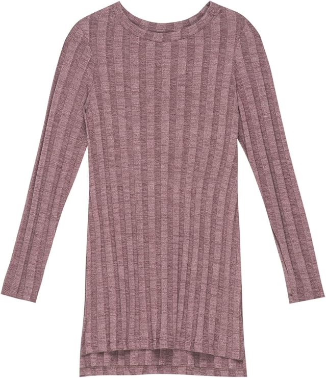 Bobeau Alex Rib Knit Tunic Top Plus