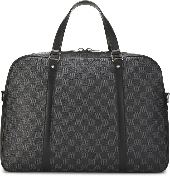 Pre-loved Damier Graphite Canvas Jorn, Black