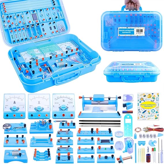 Physics Electricity & Magnetism Experiment Kit STEM Physics Lab Supplies