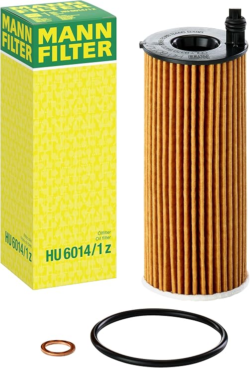 Mann-Filter HU 6014/1 Z Oil Filter | For Passenger Cars, Highest Filtration Performance, Engine Protection, High Quality Sealing, True OE Engineering