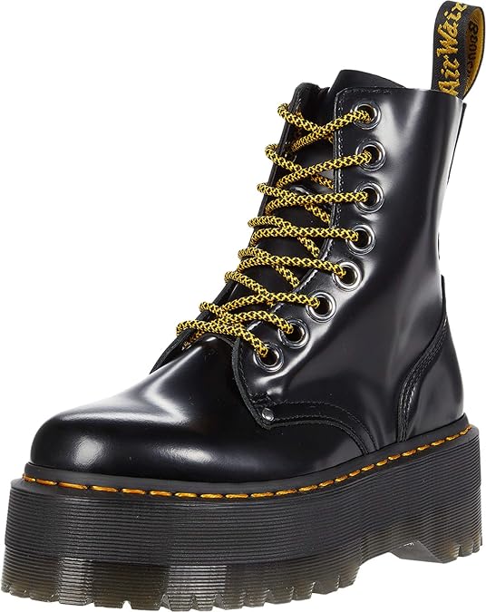 Dr. Martens Womens Jadon Max Leather Platform Boot