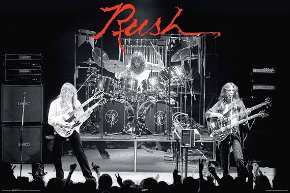 NMR 24863 Rush Hemispheres Decorative Poster 24x36
