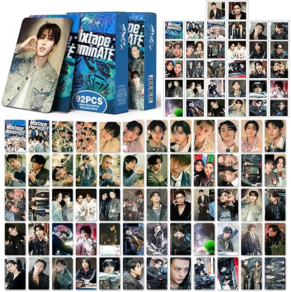 60 pcs Stray kiids Photocards, 32 pcs Stay Kids Stickers, SKZ Cards