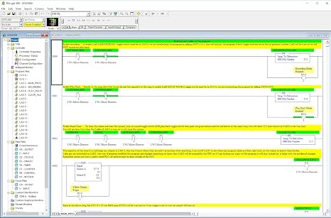 Allen Bradley RSLogix 500 PLC Programming Lessons