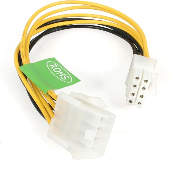StarTech 8in EPS 8 Pin Power Extension Cable (EPS8EXT)