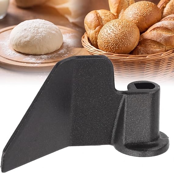 Universal Bread Maker Paddle, Black Plastic Replacement Kneading Blade for Home Bread Machine