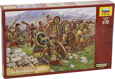 Zvezda Models 1/72 Spartans The Greek Warriors