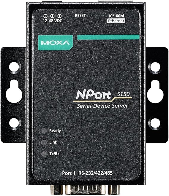 MOXA NPort 5150-1 Port RS-232/422/485 Serial Device Server