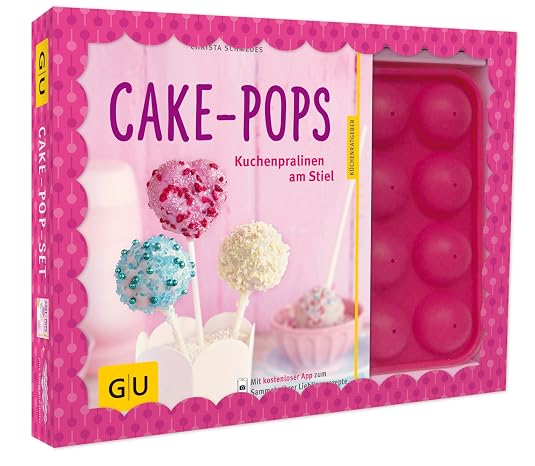 Cake-Pop-Set: Kreative Backrezepte für Kuchen am Stiel - inklusive Cake-Pop-Backform für 16 Cake-Pops (GU Backen Plus)