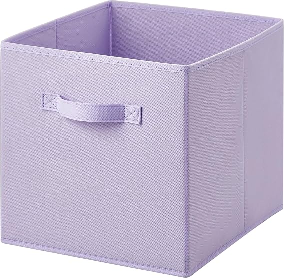 GuineaDad Piggy Condo Cube Storage Bin Set Collapsible Fabric Storage Bins for Guinea Pig C&C Cages Foldable Organizer Cubes for Hay, Liners, and Treats Canvas Storage for Small Pets