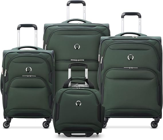 DELSEY Paris Sky Max 2.0 Softside Expandable Luggage with Spinner Wheels