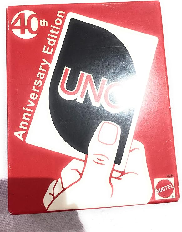 Uno 40th Anniversary Edition Card Game