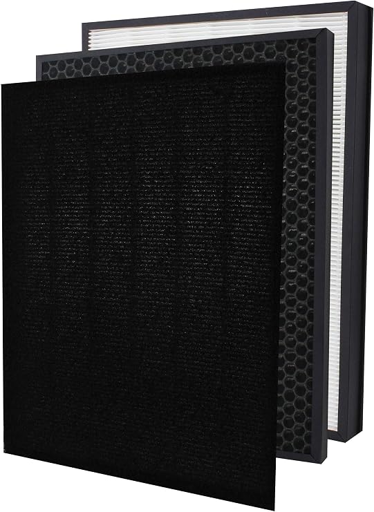 InvisiClean Claro True HEPA/Activated Carbon Replacement Filter - Genuine Filter for InvisiClean Claro Air Purifier IC-4524