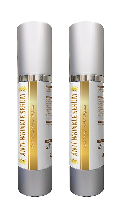 Skin face serum - ANTI-WRINKLE SERUM - Beauty supplements - 2 Bottles
