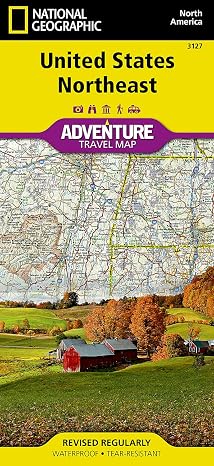 United States, Northeast Map (National Geographic Adventure Map, 3127)