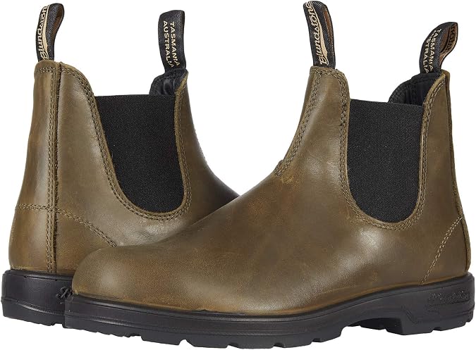 Blundstone Classic Unisex Ankle Boots, dark green, 9