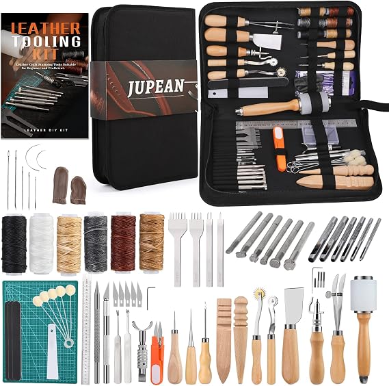 Leather Working Kit Leather Crafting kit Leathers Kits Working Tool Kits