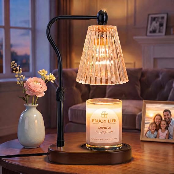 Candle Warmer Lamp with Timer and Dimmer