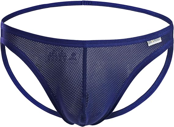 BRAVE PERSON Men's Underwear Jockstrap G-String Briefs Pouch Thong