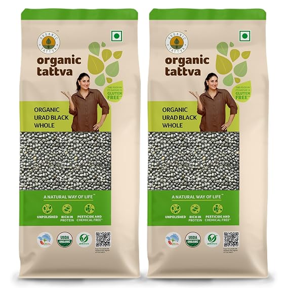Organic Tattva Urad Dal Whole 2Lbs