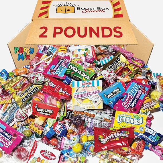 Assorted Candy Variety Pack, Easter Candy Individually Wrapped, Candy for Pinata, Bulk Candy Individually Wrapped (2 Pound)