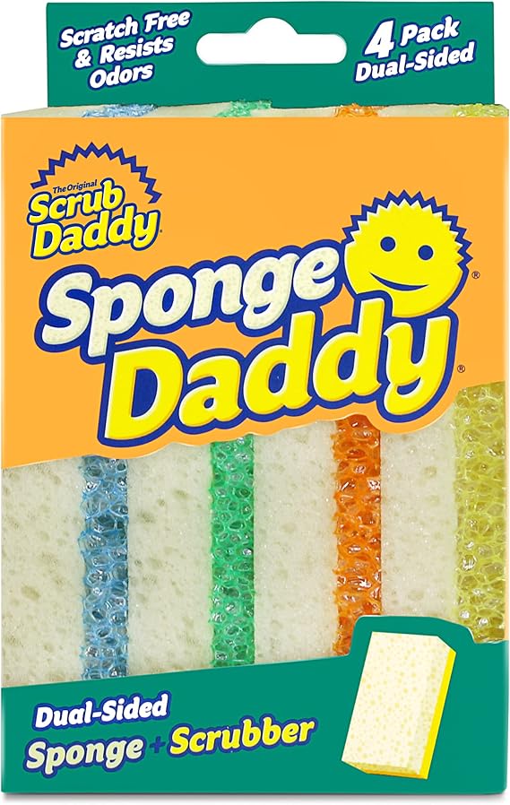 Scrub Daddy 4 Pack Sponge Daddy SPMVP by Scrub Daddy