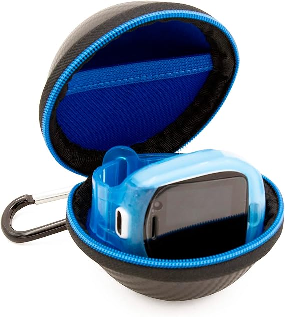 CASEMATIX Carry Case Compatible with Gabb Watch 3, KidiZoom Smartwatch DX3, Verizon GizmoWatch 2 - Protective Travel Case with Accessory Pouch and Carabiner for Backpack, Includes Case Only (Black)