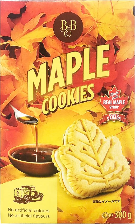 B&B Maple Cream Cookies, 10.6 oz 300 g