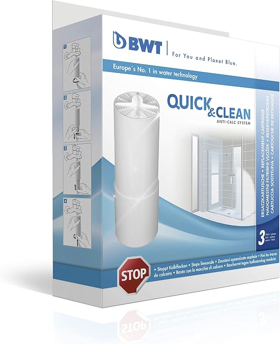 BWT Quick & Clean spare filter cartridgen pack of 3