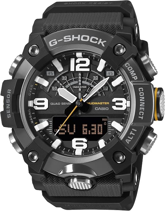 Casio G-Shock Master of G MUDMASTER Black Bezel Carbon Resin Watch GGB100XMB-1A