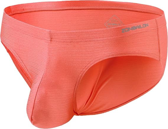 Men's Pouch Bikini Briefs Ice Silk Underwear